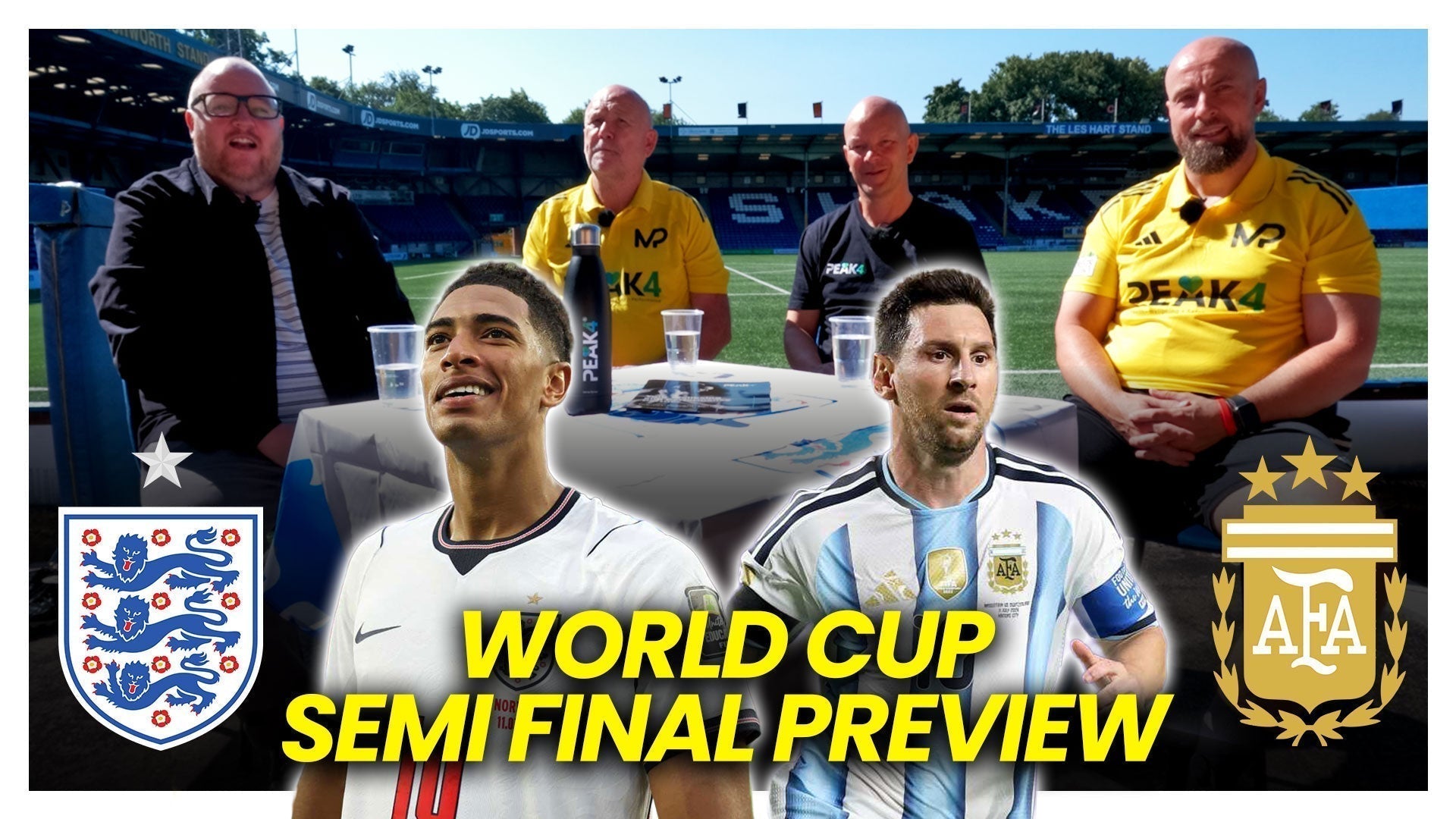 Can England End 60 Years of Hurt? Stopping the Supply to Messi Could Be Key