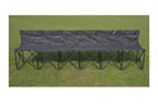 Six seater folding chair / bench complete with bag