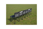 Six seater folding chair / bench complete with bag