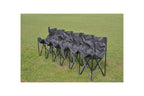 Six seater folding chair / bench complete with bag