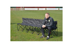 Six seater folding chair / bench complete with bag