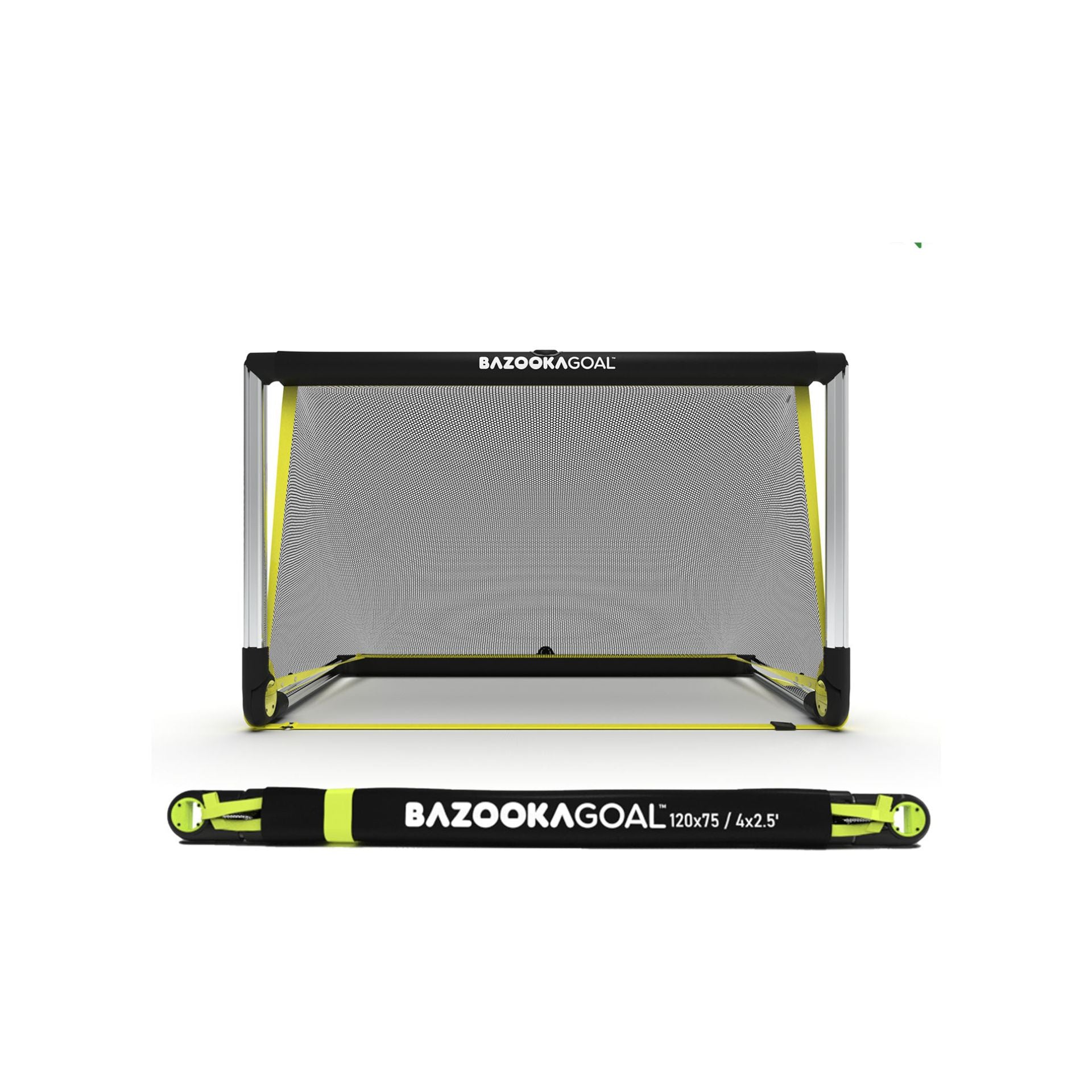 BazookaGoal Aluminium 4ft Silver/Black