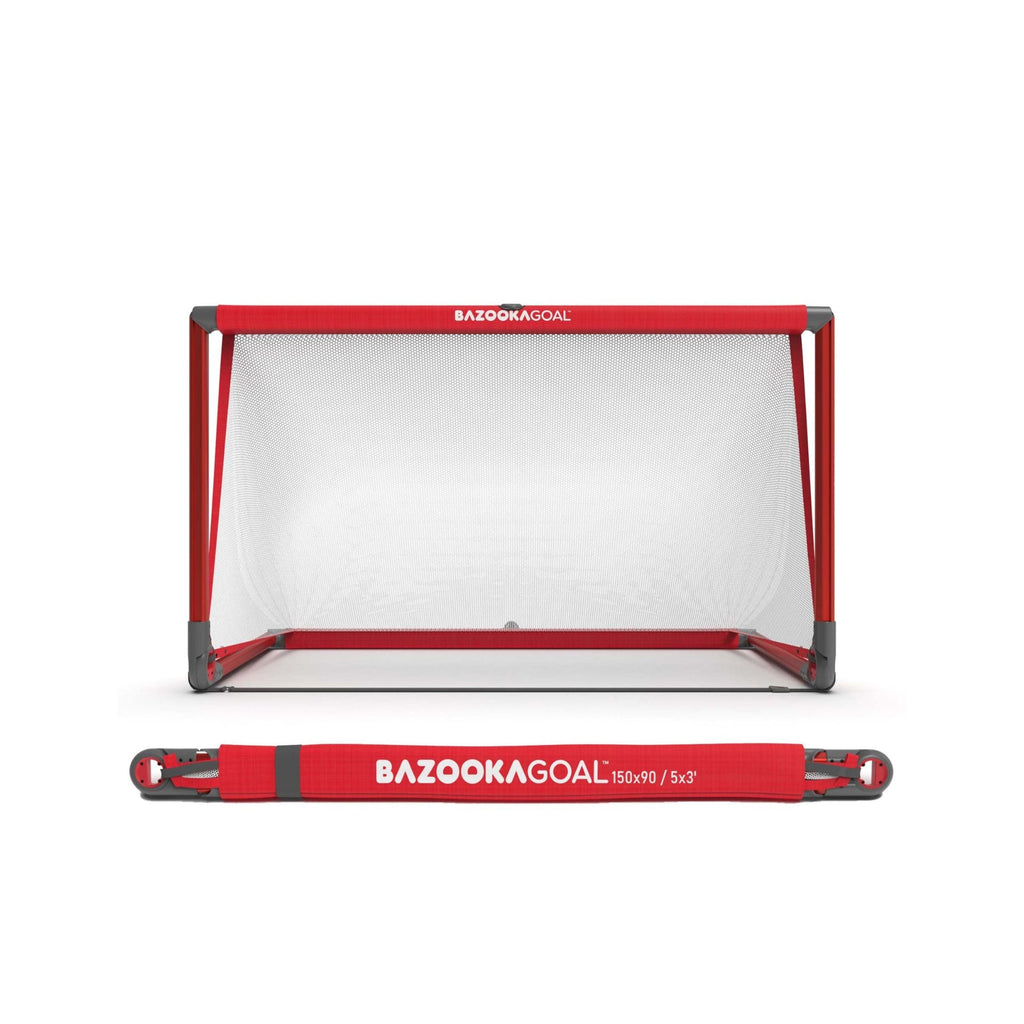 BazookaGoal Aluminium 5ft Red/White