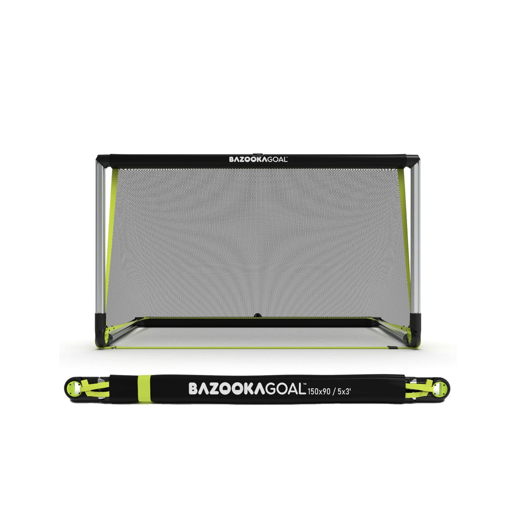 BazookaGoal Aluminium 5ft Silver/Black