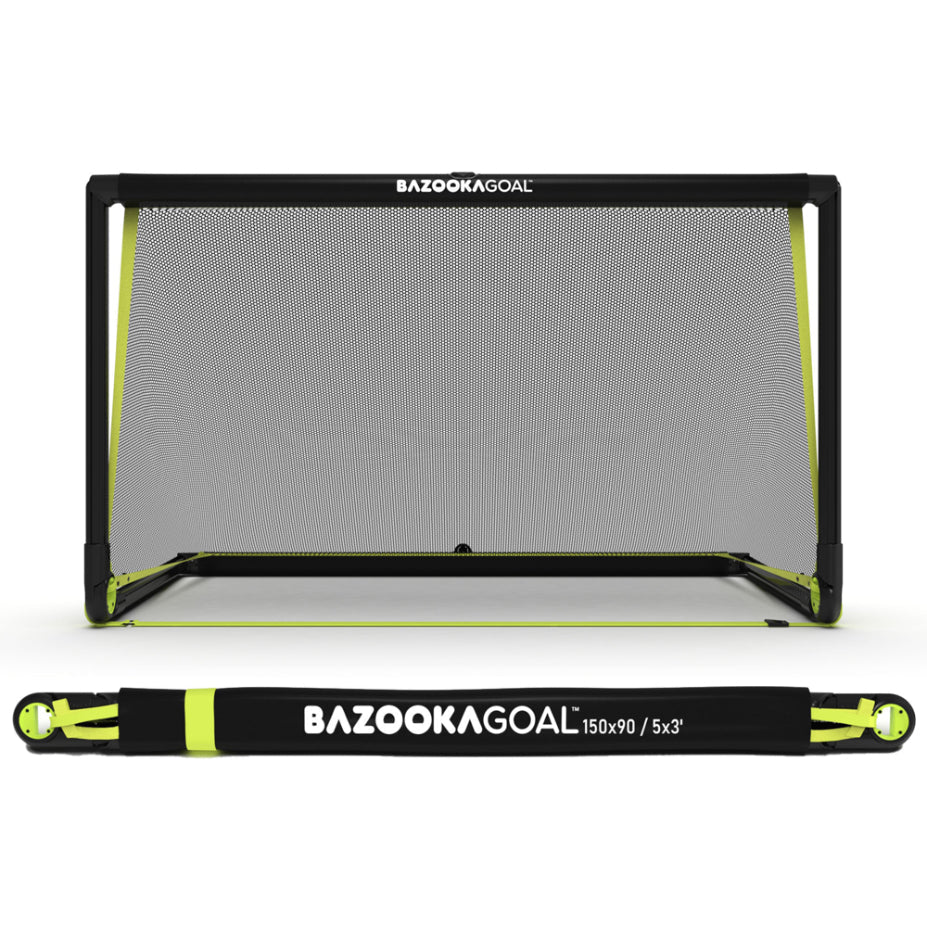 BazookaGoal PVC 5ft Black/Black