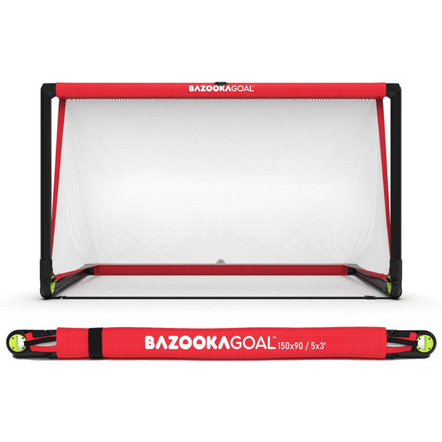 BazookaGoal PVC 5ft Green/White