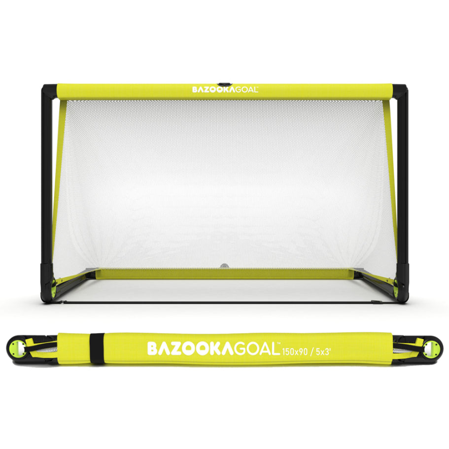 BazookaGoal PVC 5ft Yellow/White