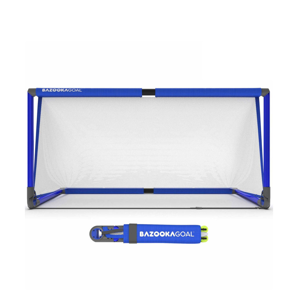 BazookaGoal Aluminium 6ft Royal Blue/White