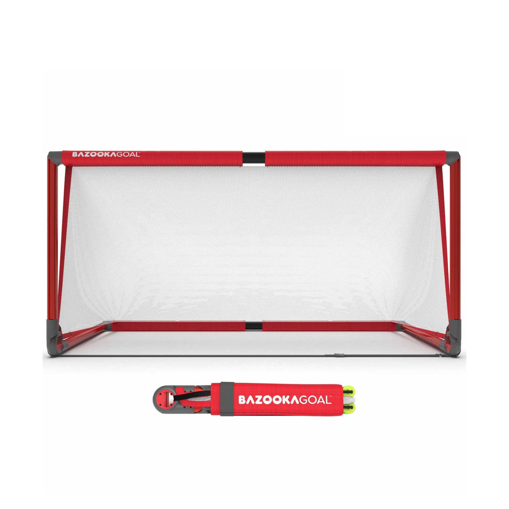 BazookaGoal Aluminium 6ft Red/White