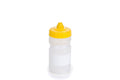Clear education water bottle with ID block (multple sizes)