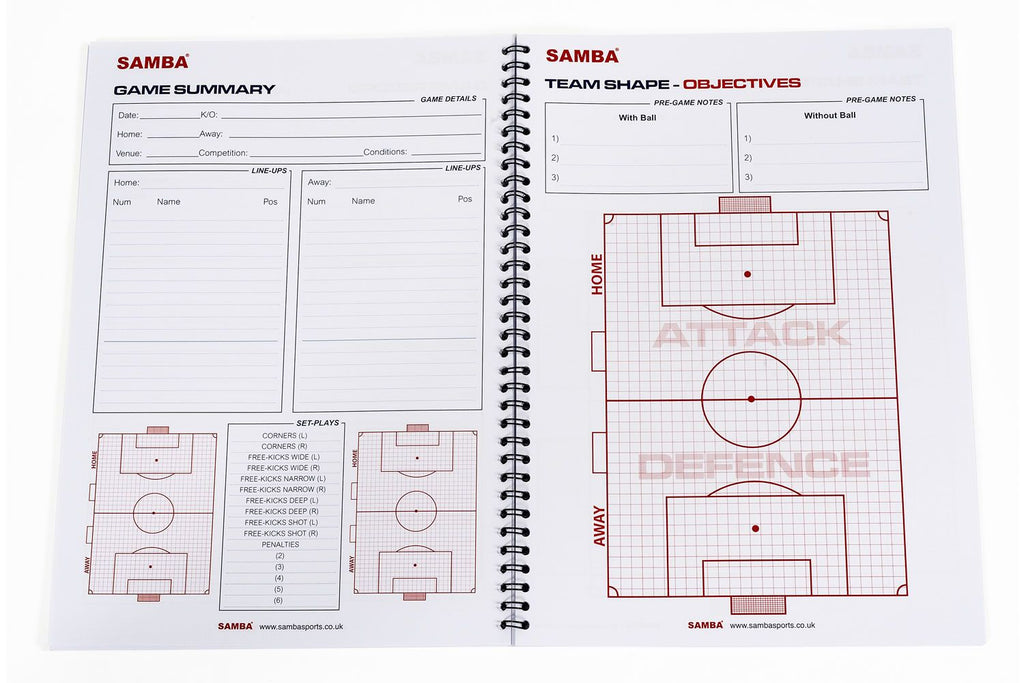 Samba A4 Game Planner