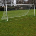 Senior Extra Heavy Duty Football Goal Package: 11-A-Side Socketed Steel (Including VAT & Delivery)