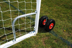 Senior Heavy Duty Wheeled Football Goal Package: 11-A-Side Freestanding Steel (Inlcuding VAT & Delivery)