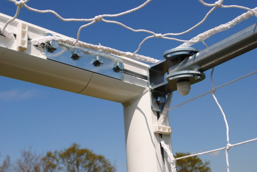 Lightweight Folding 16×7 Football Goal Package: 9v9 Freestanding Aluminium (Including VAT & Delivery)