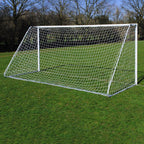 Lightweight Folding 16×7 Football Goal Package: 9v9 Freestanding Aluminium (Including VAT & Delivery)