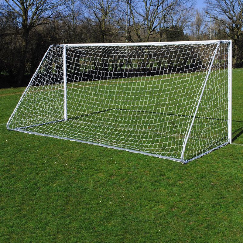 Lightweight Folding 16×7 Football Goal Package: 9v9 Freestanding Aluminium (Including VAT & Delivery)