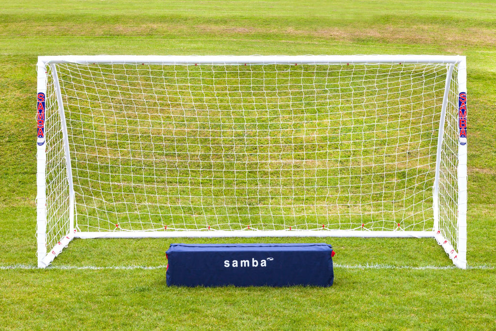 SAMBA 12ft x 6ft Match Football Goal with Carry Bag