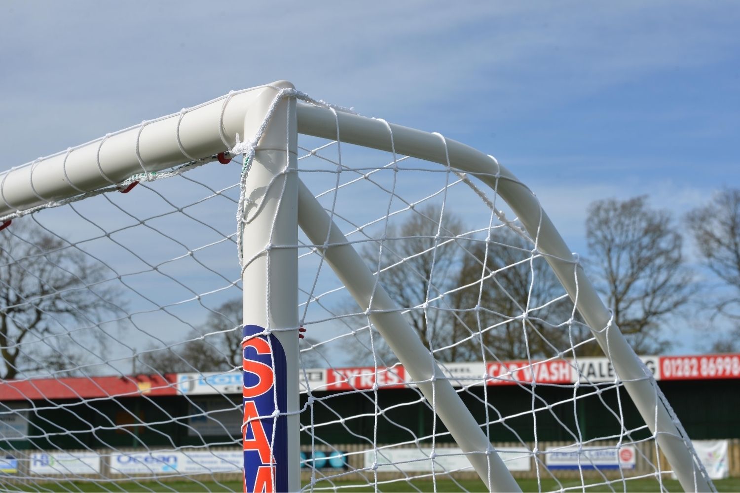 SAMBA 12ft x 6ft Ultimate Match Football Goal with Carry Bag