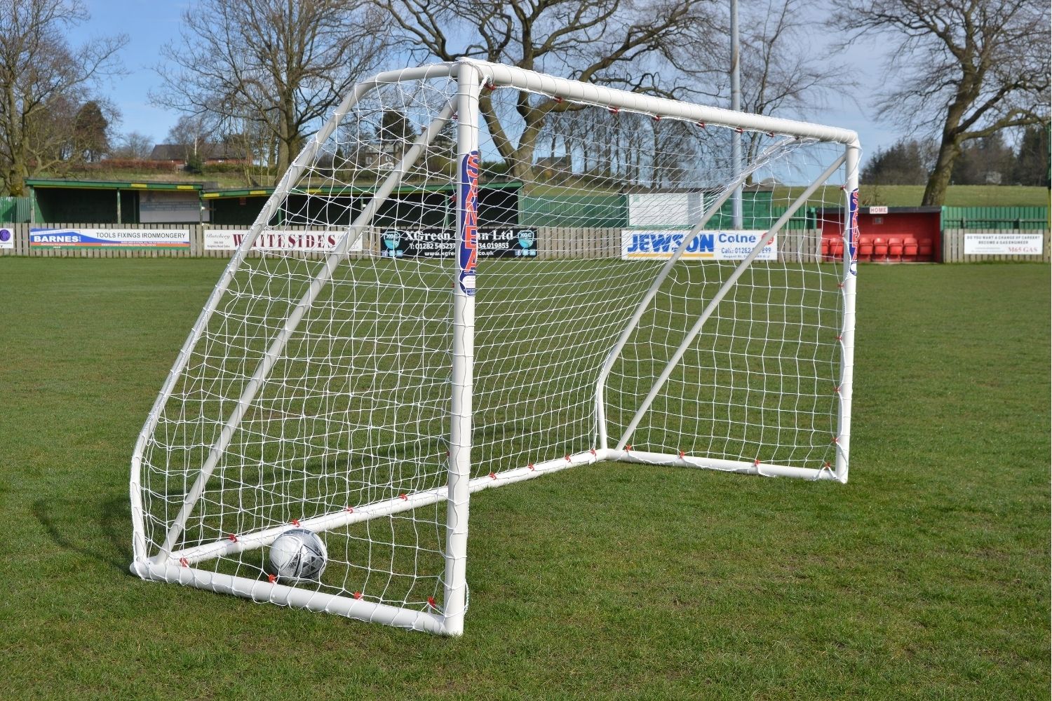 SAMBA 12ft x 6ft Ultimate Match Football Goal with Carry Bag