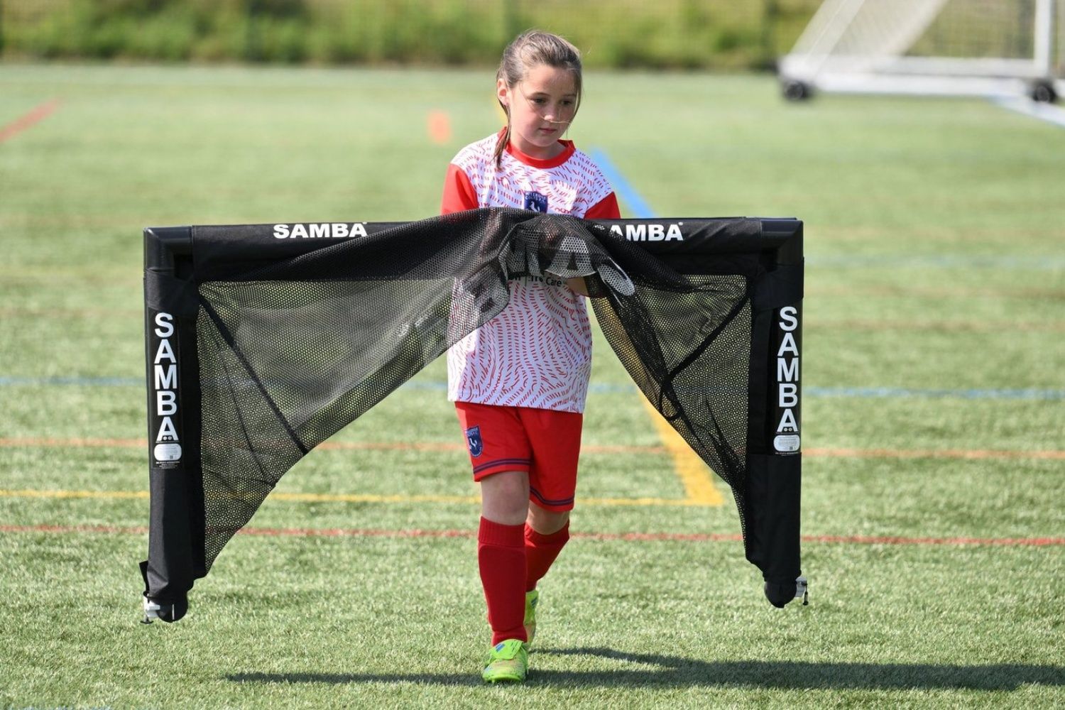 3 v 3 PAIR of SAMBA Folding Goals