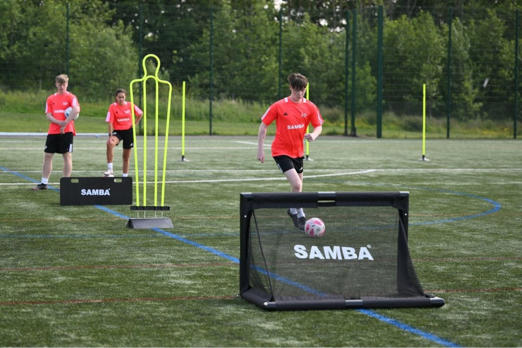 3 v 3 PAIR of SAMBA Folding Goals