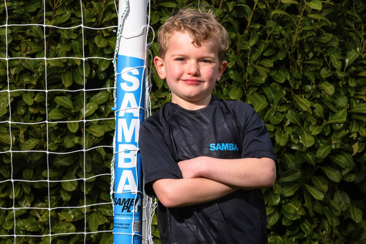 SAMBA PLAY 6ft x 4ft Garden Football Goal
