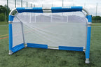 Samba 3v3 4ft x 2.5ft aluminium folding football goal with velcro mesh net