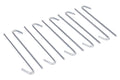 Set of 10 steel net pegs