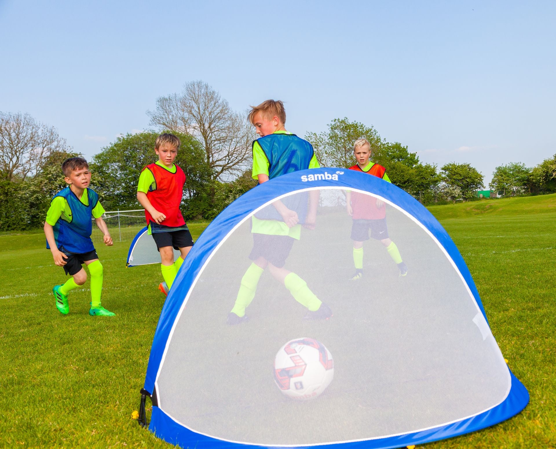 SAMBA Pop Up Goal 6ft - 1 pair Football Goal