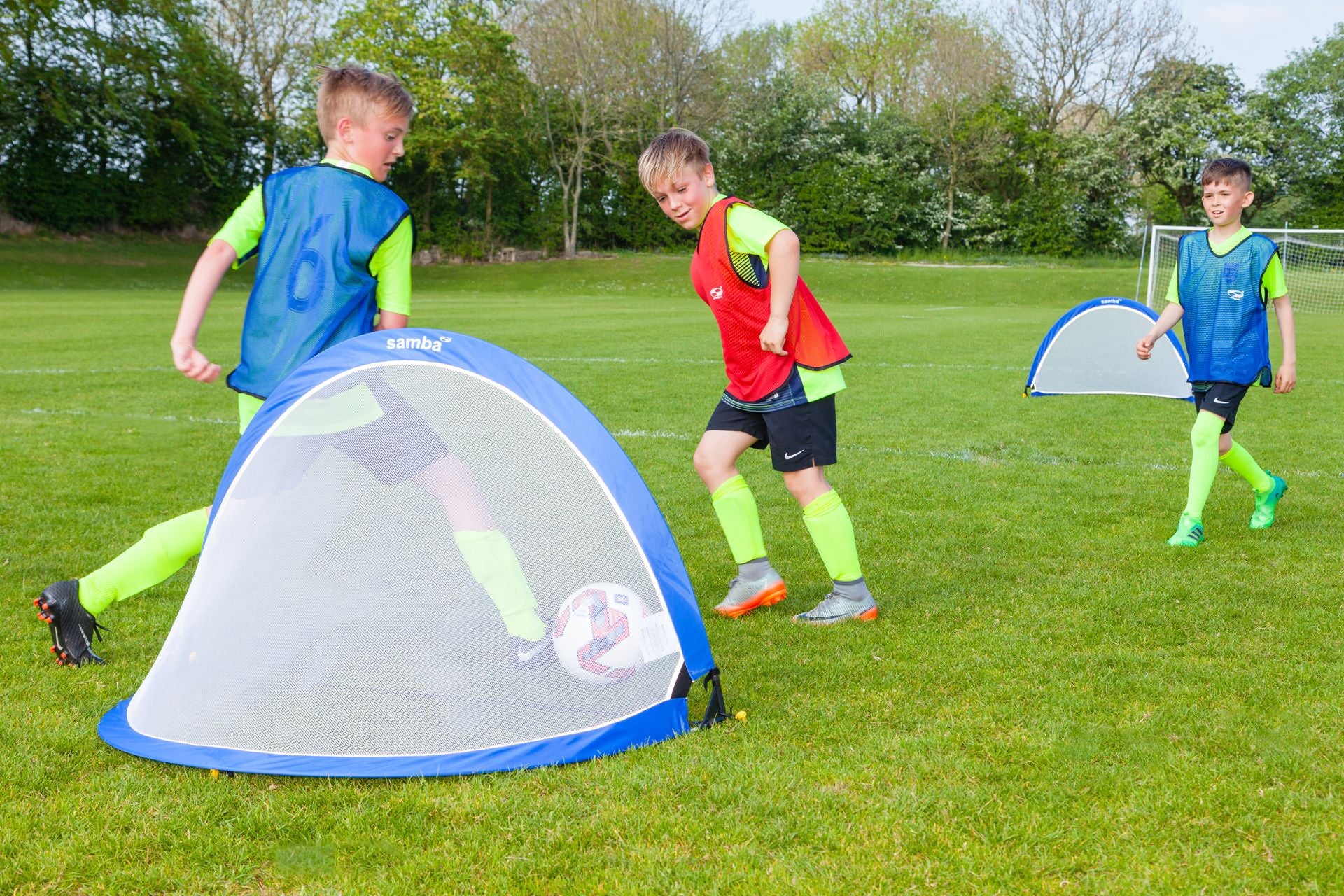 SAMBA Pop Up Goal 6ft - 1 pair Football Goal