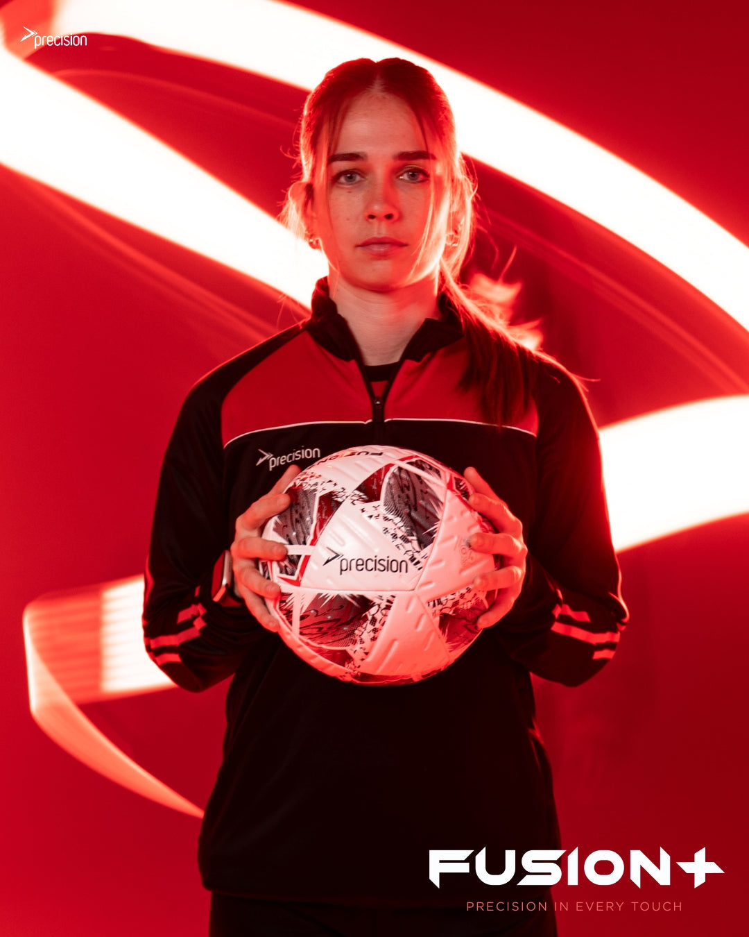 Precision Fusion+ FIFA Basic Training Ball | Size 3, 4 & 5