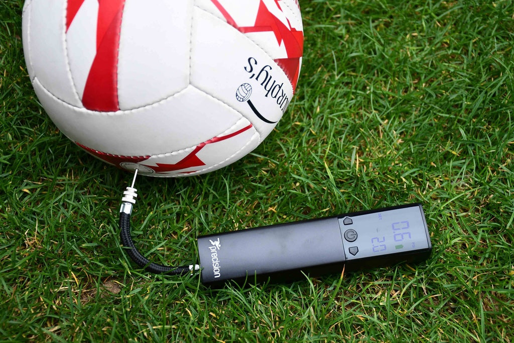 Precision electric ball pump features