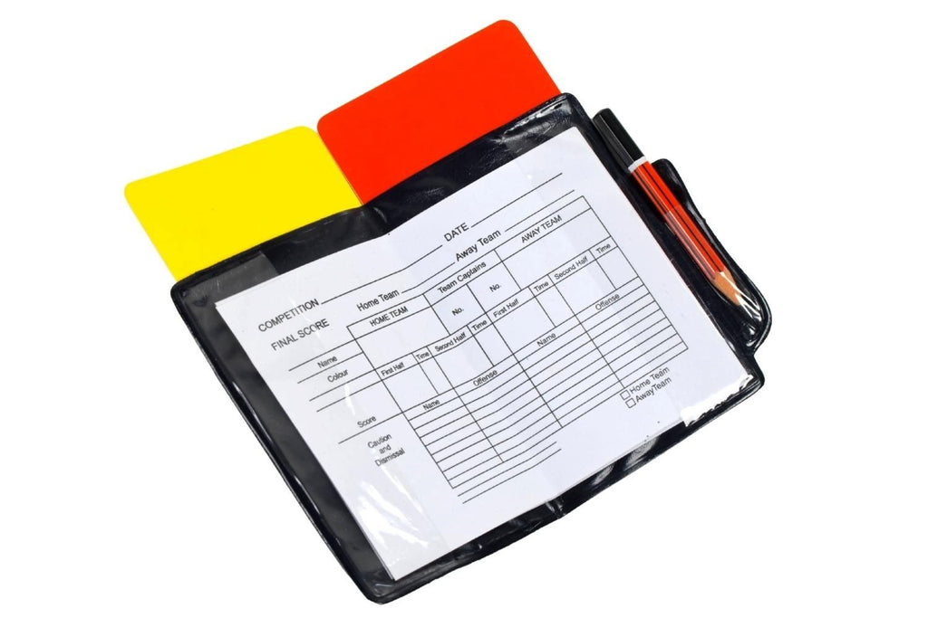 Referees cards and wallet (with pencil)
