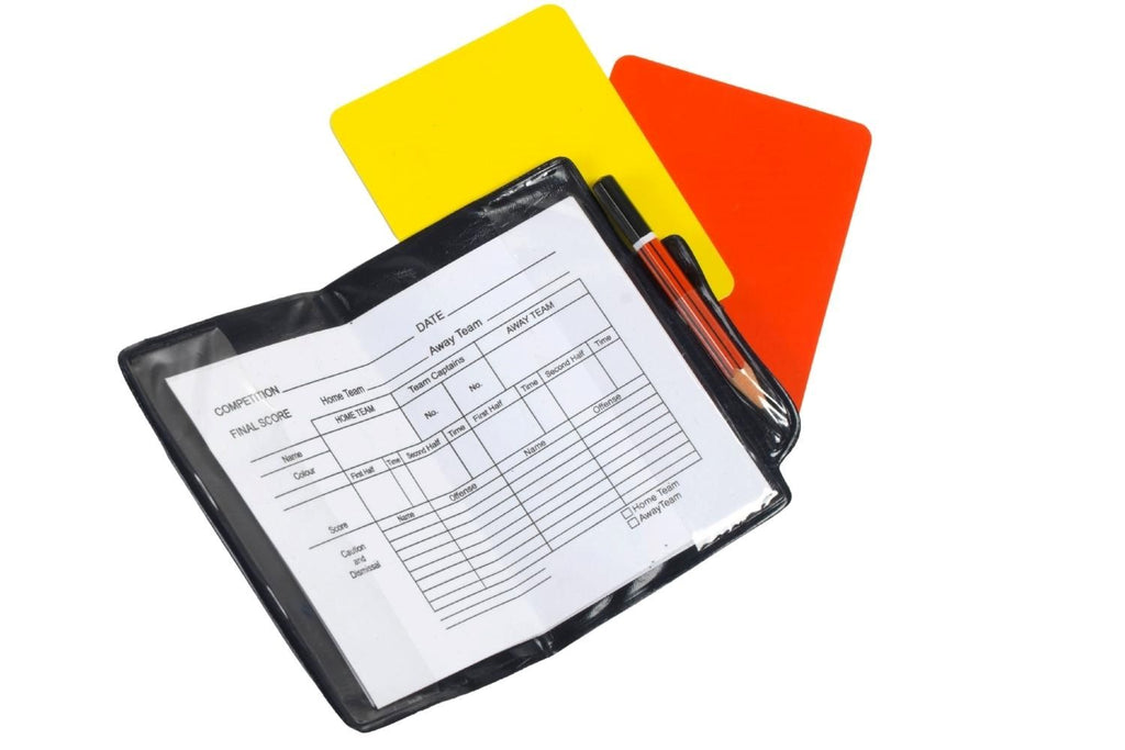 Referees cards and wallet (with pencil)