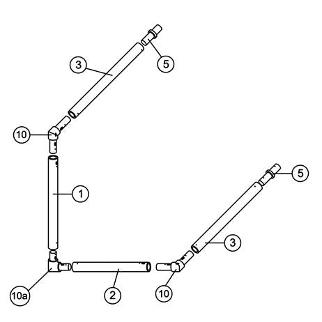5' x 4' MATCH Goal Spare Parts