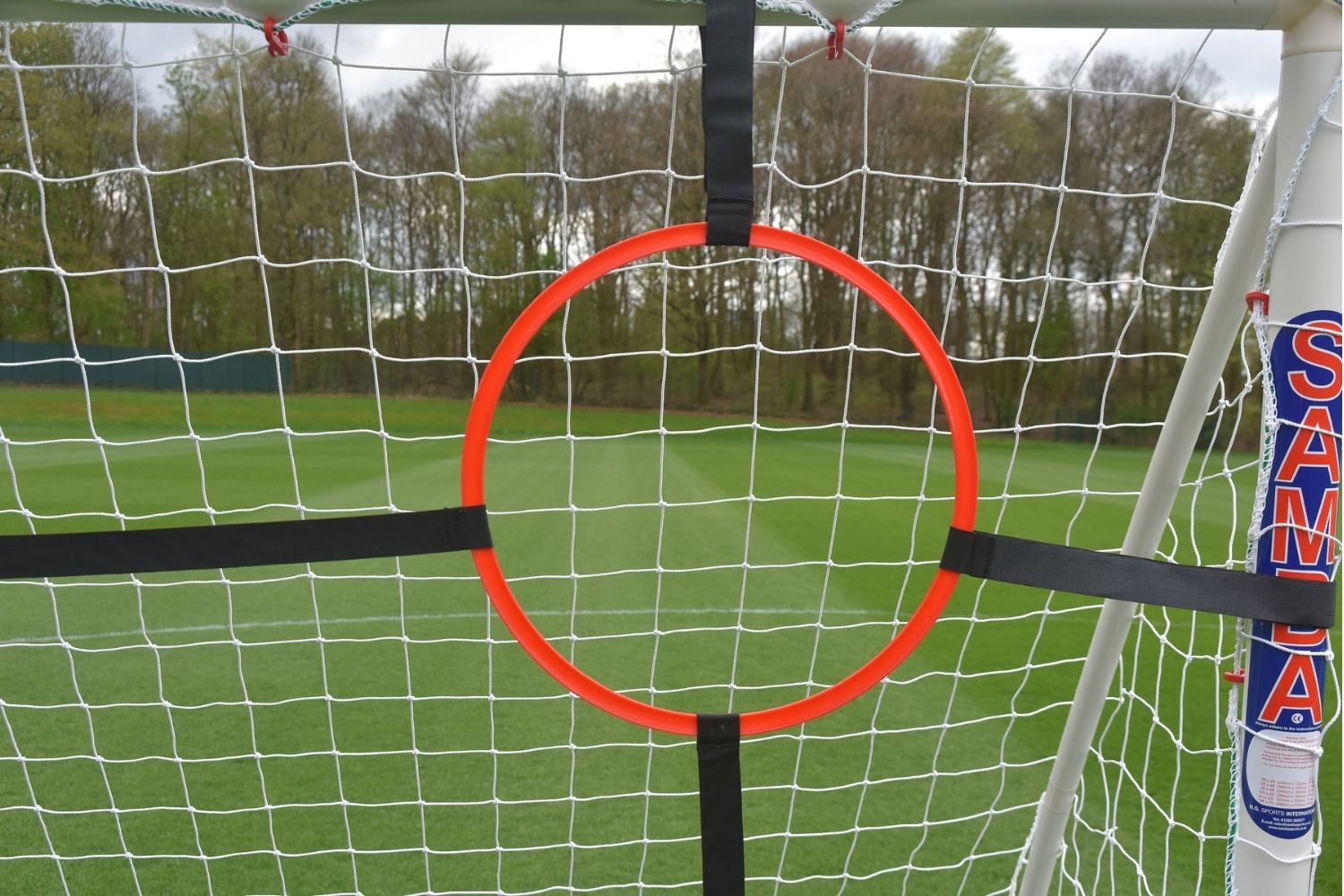 Samba Target Net with Hoops