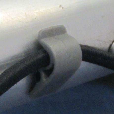Net clip for 5 x 3 aluminium folding goal