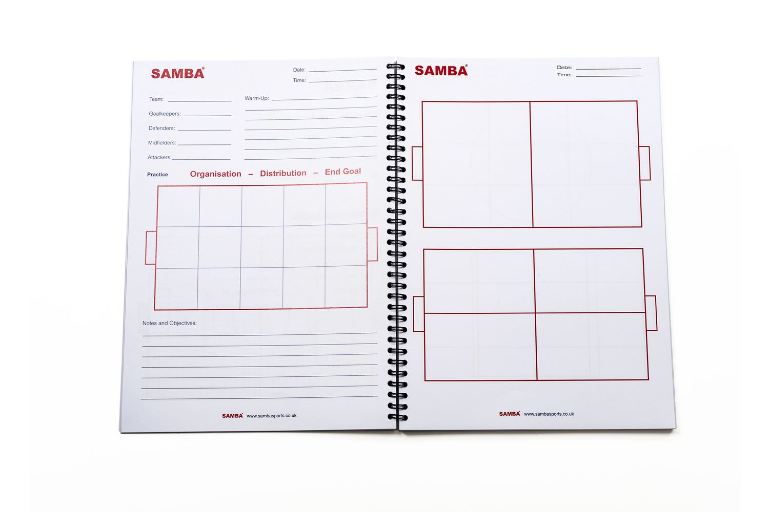 Samba A4 Session Planner