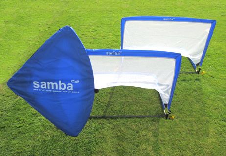 SAMBA Pop Up Goal 4ft SQUARE - 1 pair - Football Goal