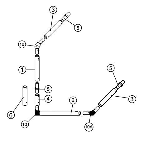 16' x 7' Multi Goal Spare Parts