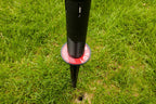 Professional Set of 4 Spring Loaded Corner Poles, Including flag