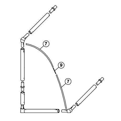 12 x 6 Tension Bar Set