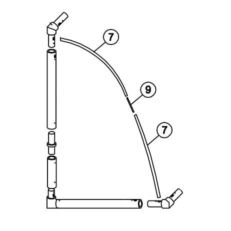 Tension Bar Set 8 x 6